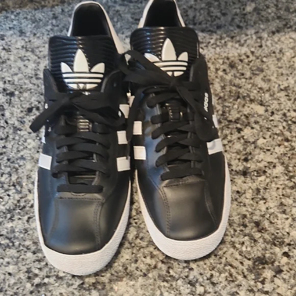 adidas Samba Super Shoes / Black & White - Picture 9 of 10